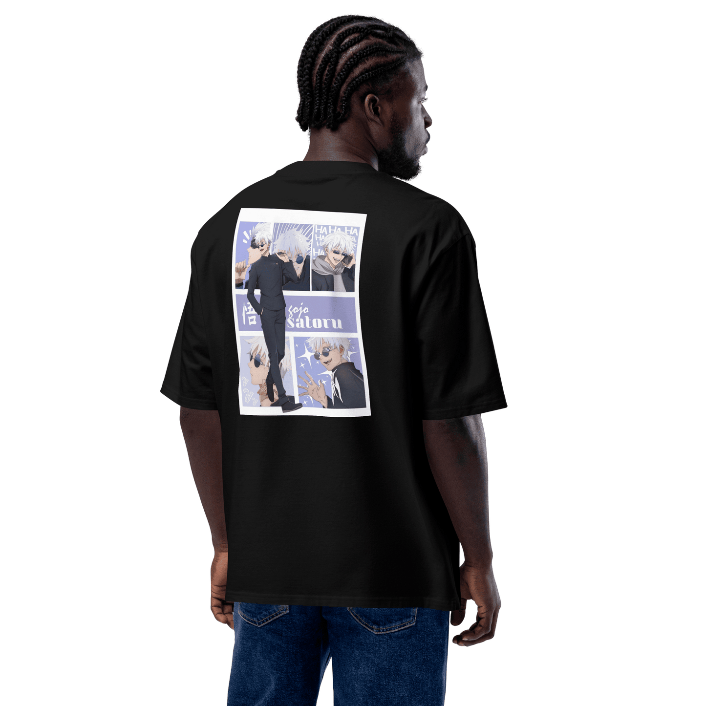 T-shirt oversized Saturo Gojo