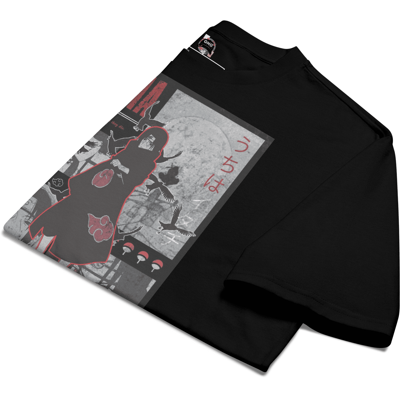 T-shirt oversized Itachi Uchiha