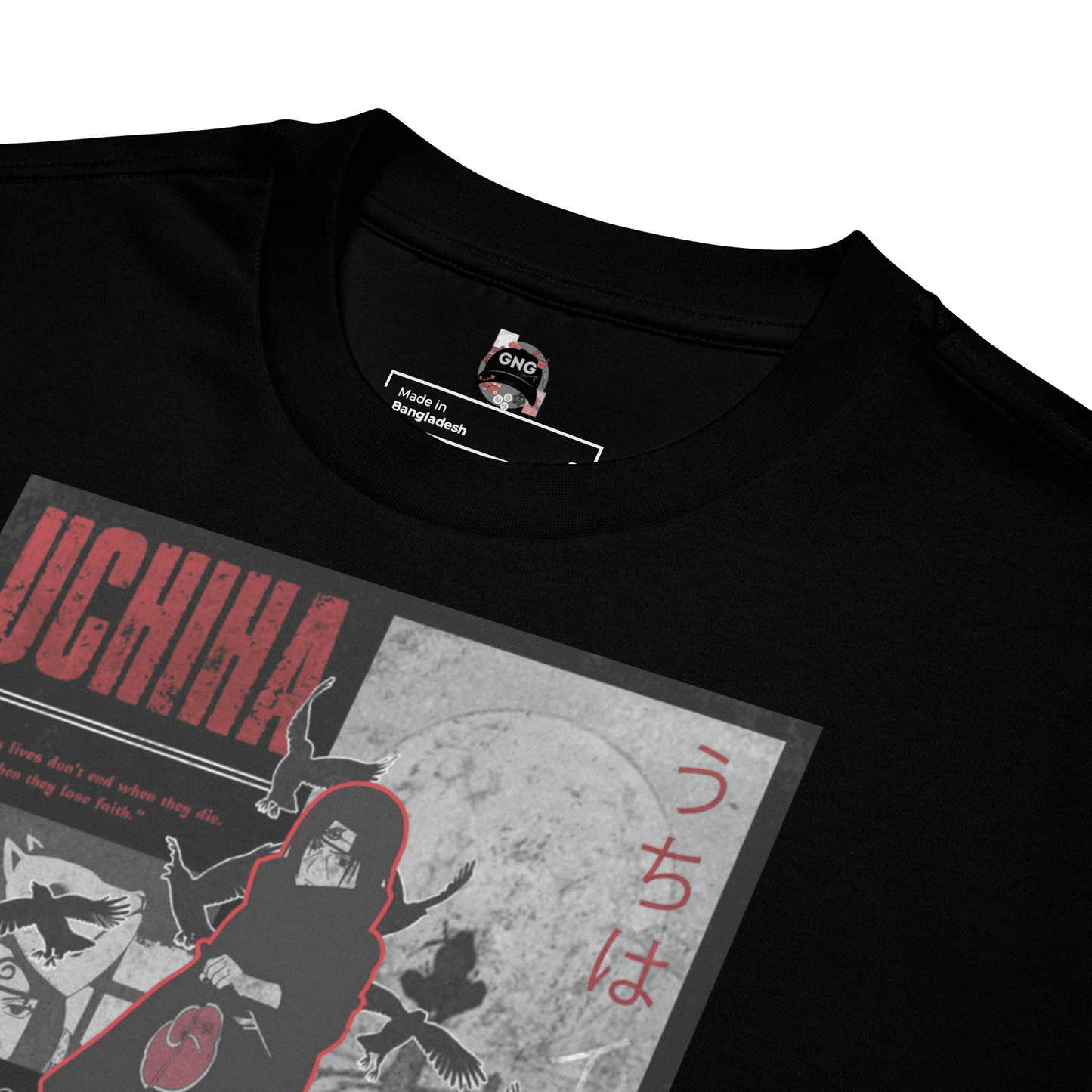 T-shirt oversized Itachi Uchiha