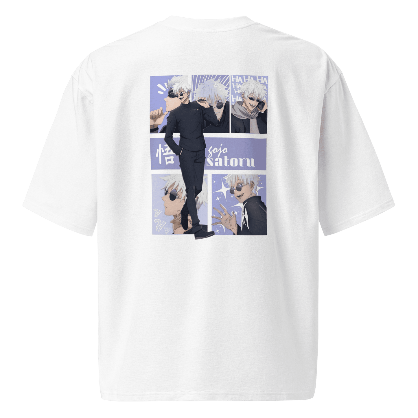 T-shirt oversized Saturo Gojo