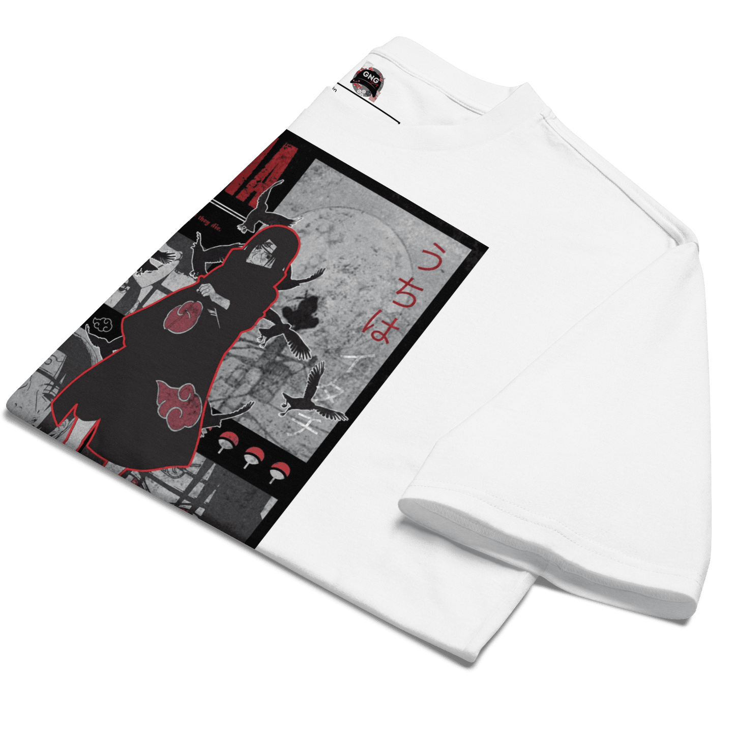 T-shirt oversized Itachi Uchiha