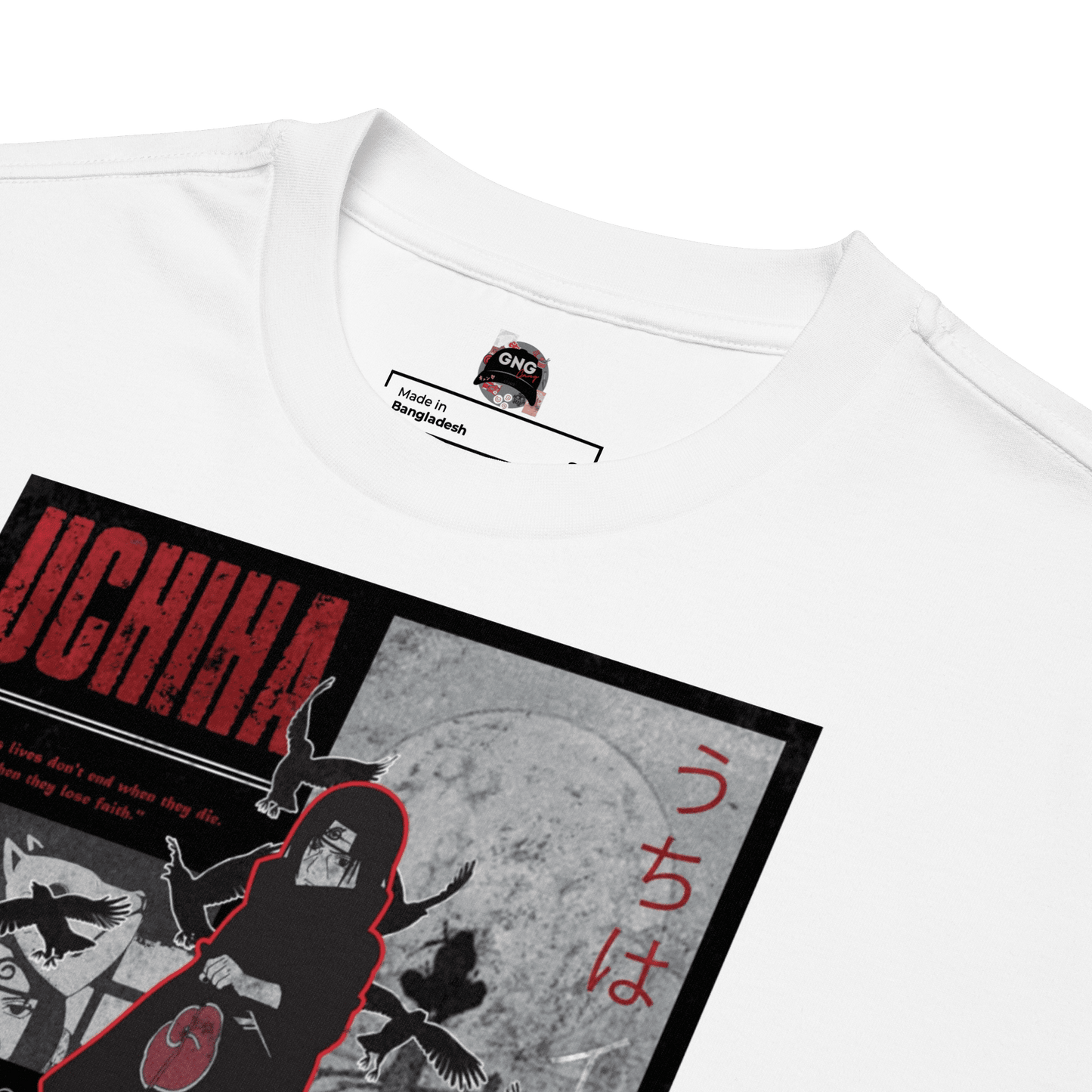 T-shirt oversized Itachi Uchiha