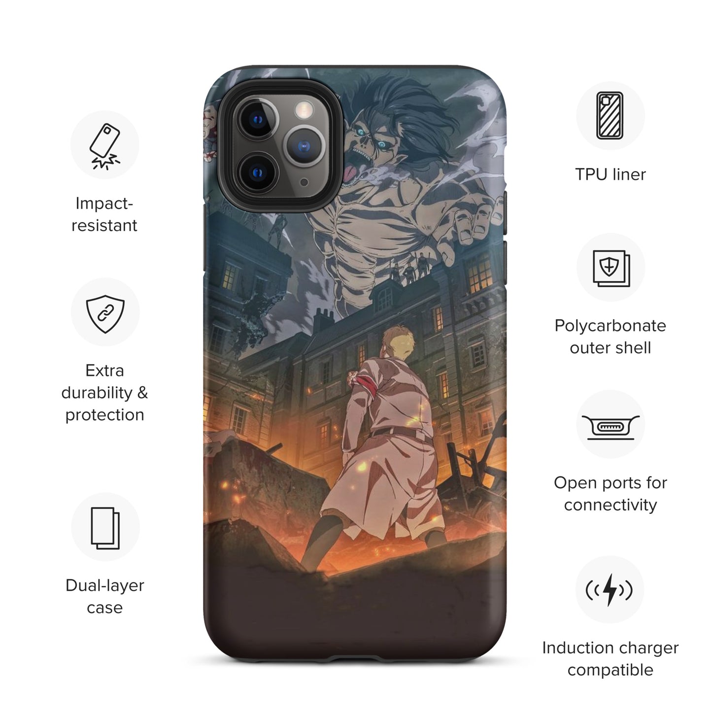 Coque d'iPhone® Attaque des titans