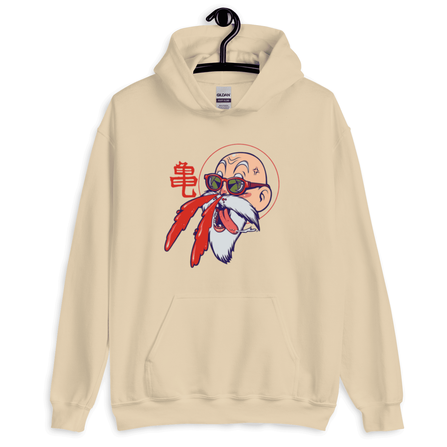 Sweat à capuche Maitre Roshi