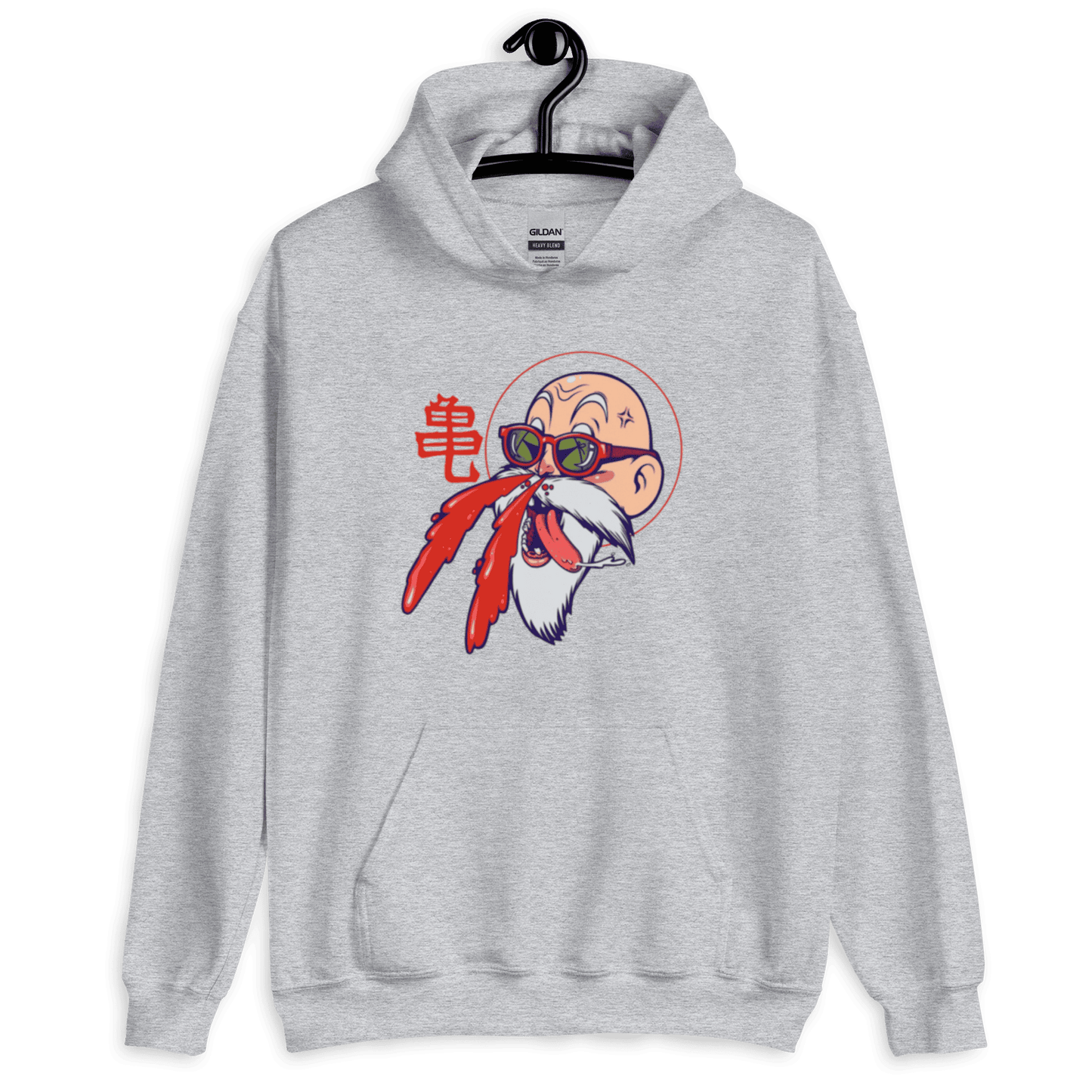 Sweat à capuche Maitre Roshi