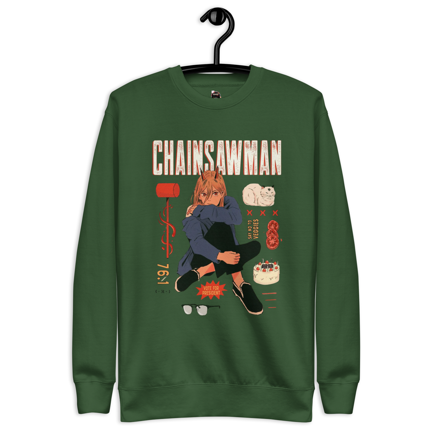 Sweatshirt unisexe Chainsaw man