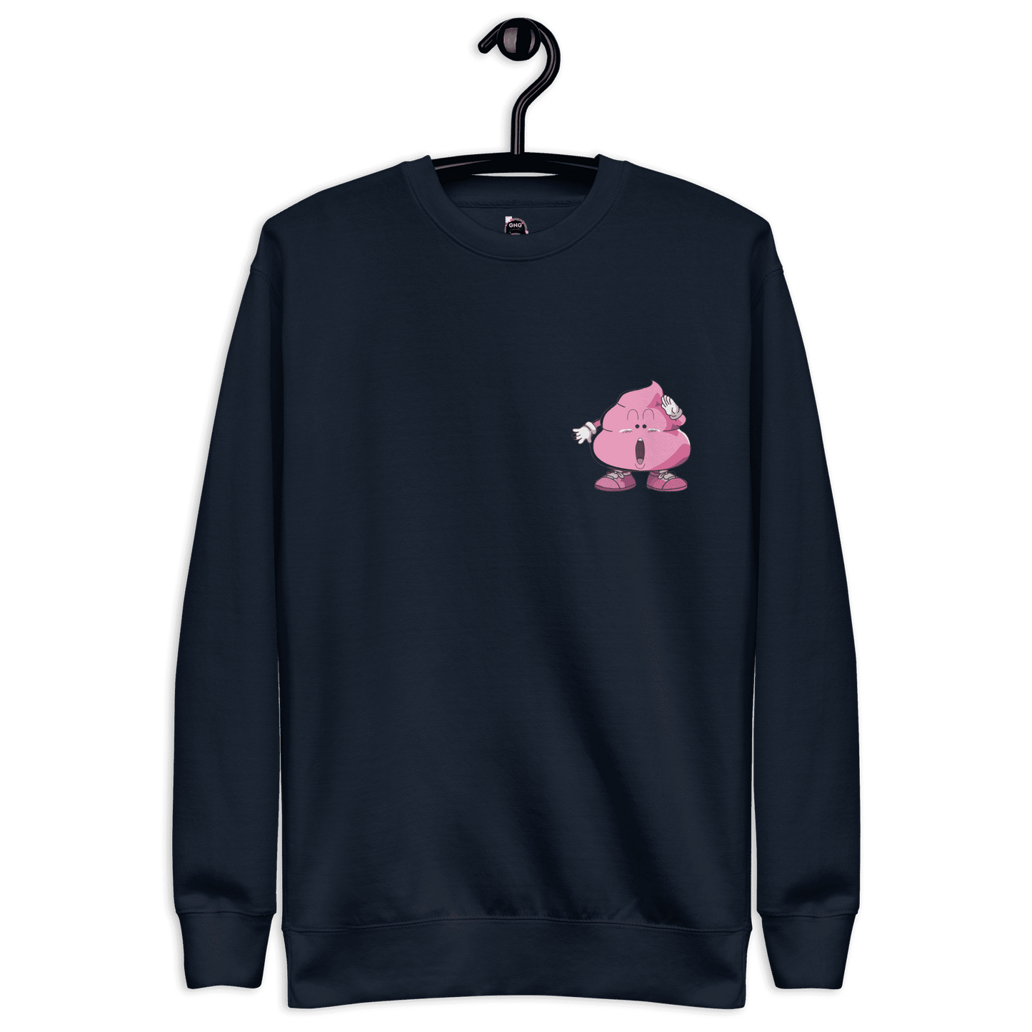 Sweatshirt "Unchi-kun" le caca rose