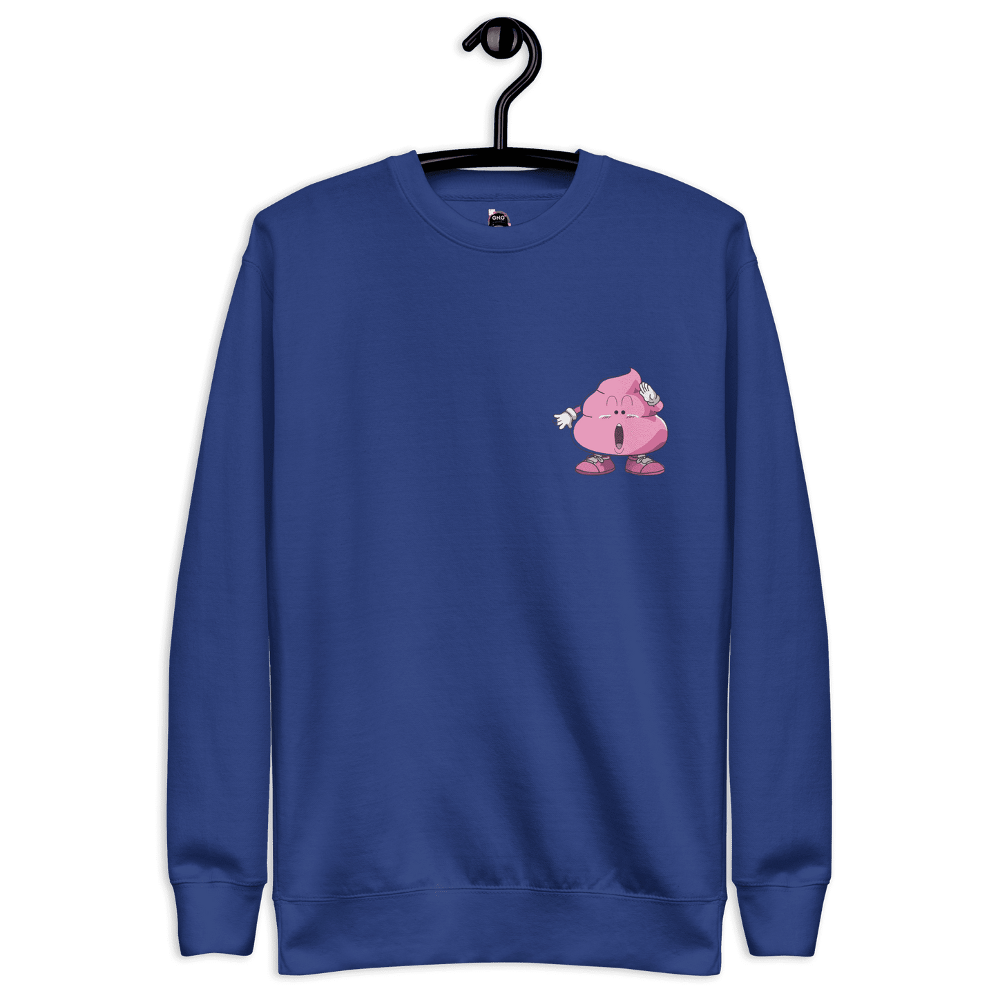 Sweatshirt "Unchi-kun" le caca rose