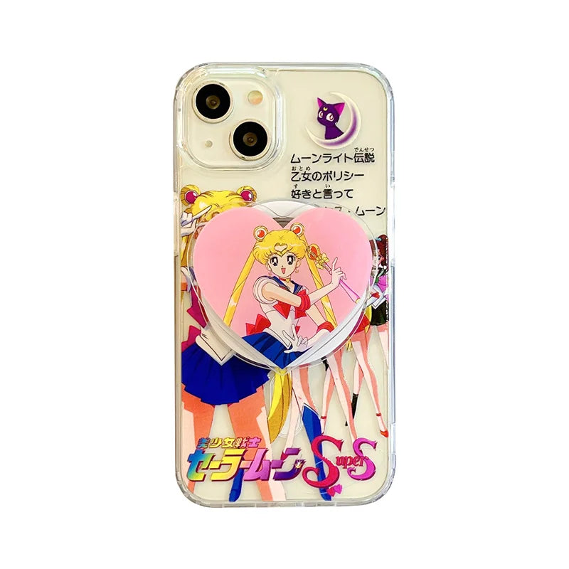 coque iPhone Sailor Moon (avec Holder)