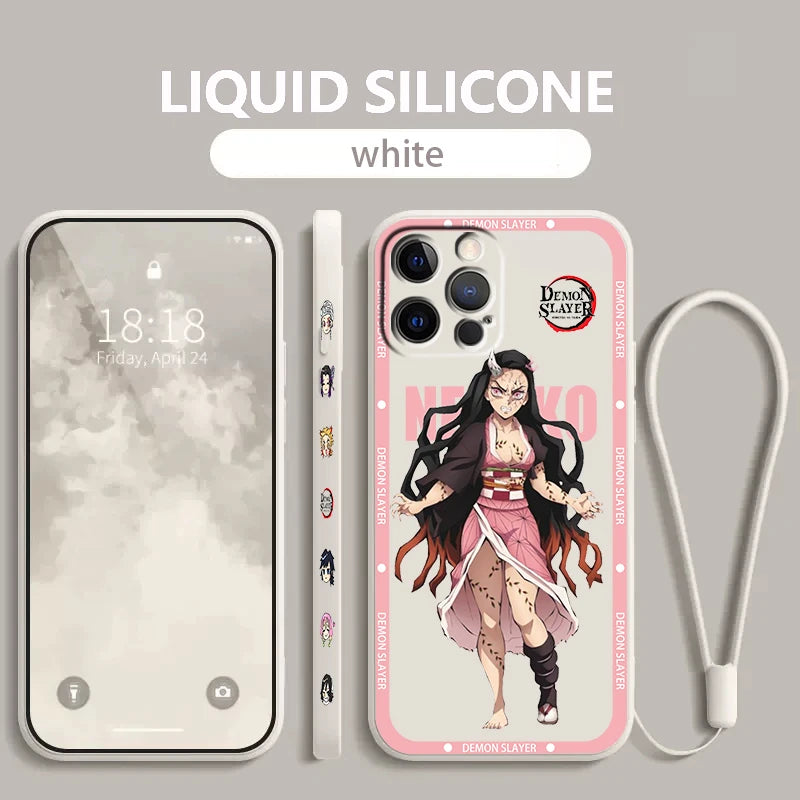 Coque en silicone Nezuko de Demon Slayer