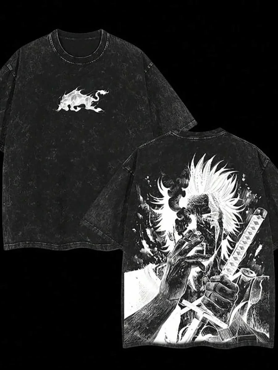 T-shirt Oversize Délavé Yami