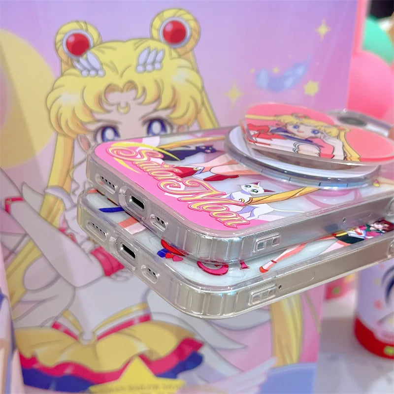 coque iPhone Sailor Moon (avec Holder)