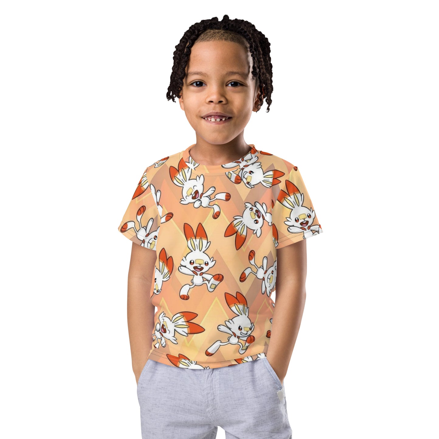 T-shirt col ras du cou enfant Flambino