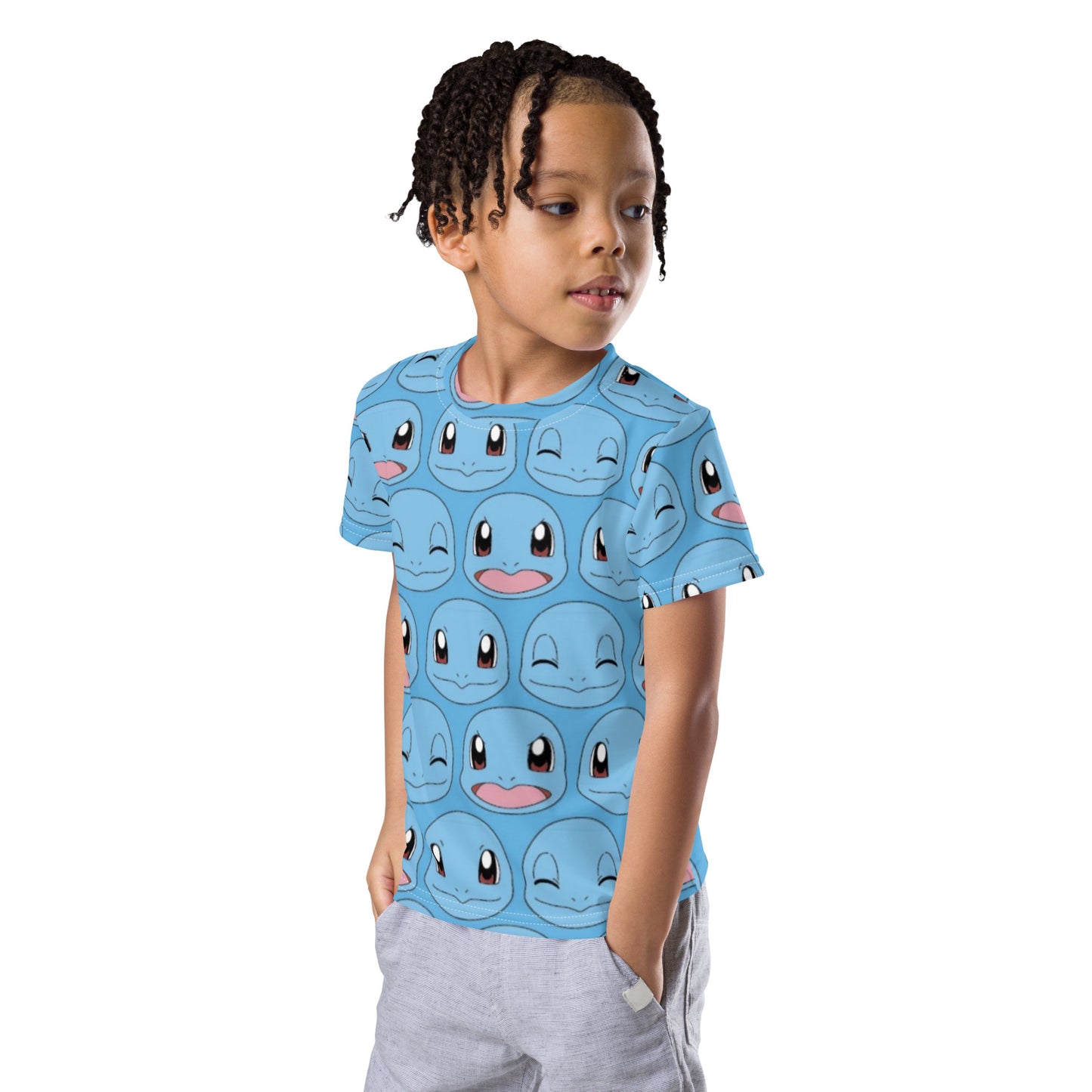 T-shirt col ras du cou enfant Carapuce