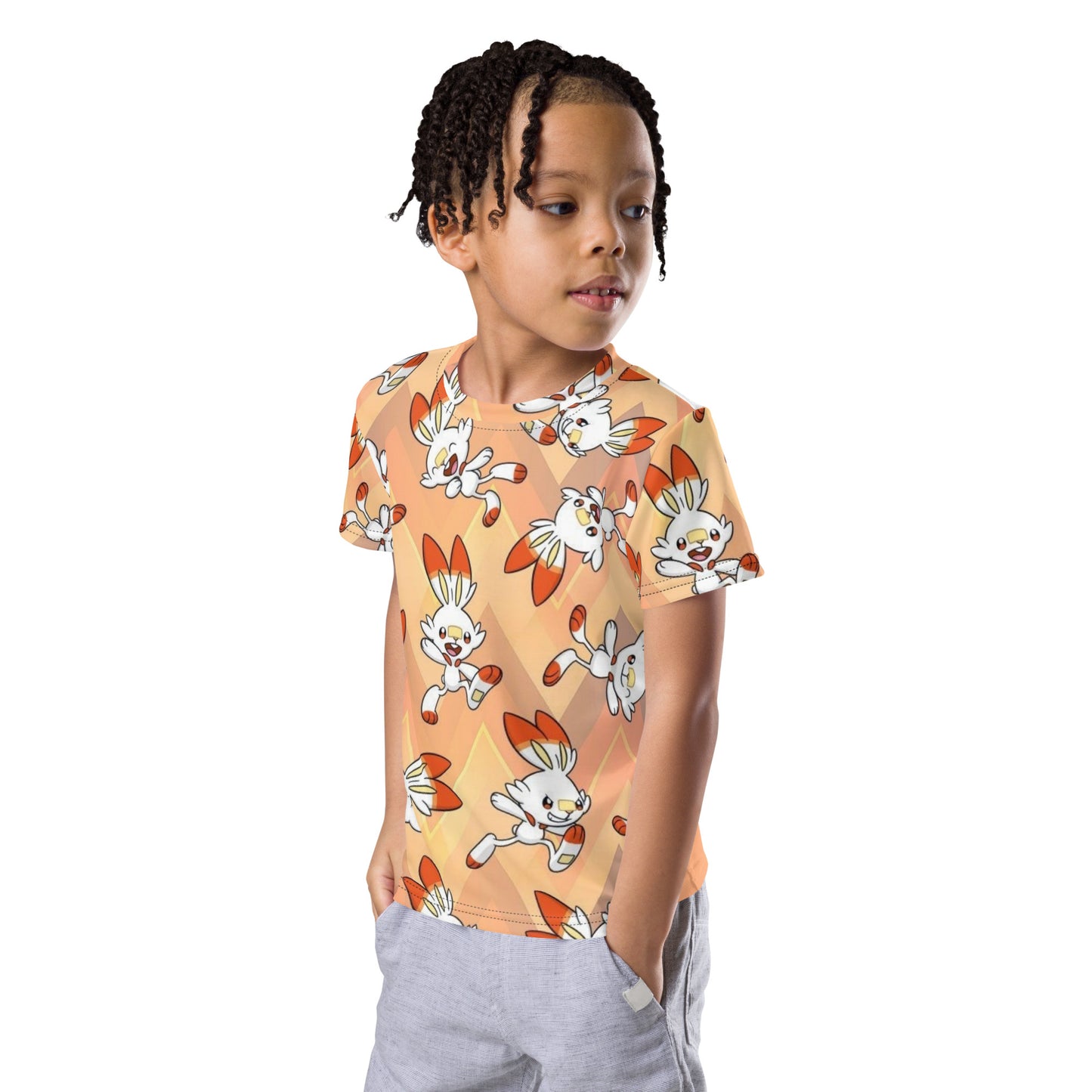 T-shirt col ras du cou enfant Flambino