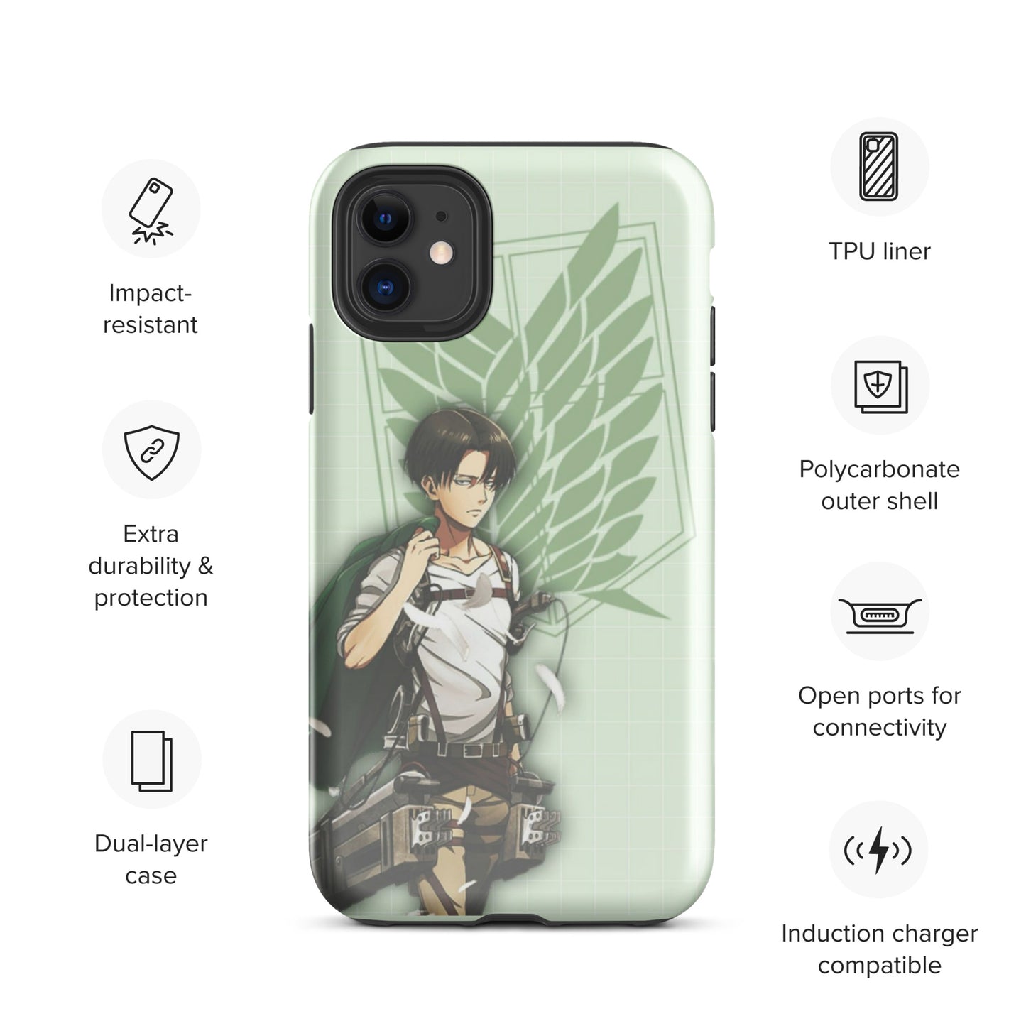 Coque d'iPhone® Levi Ackerman