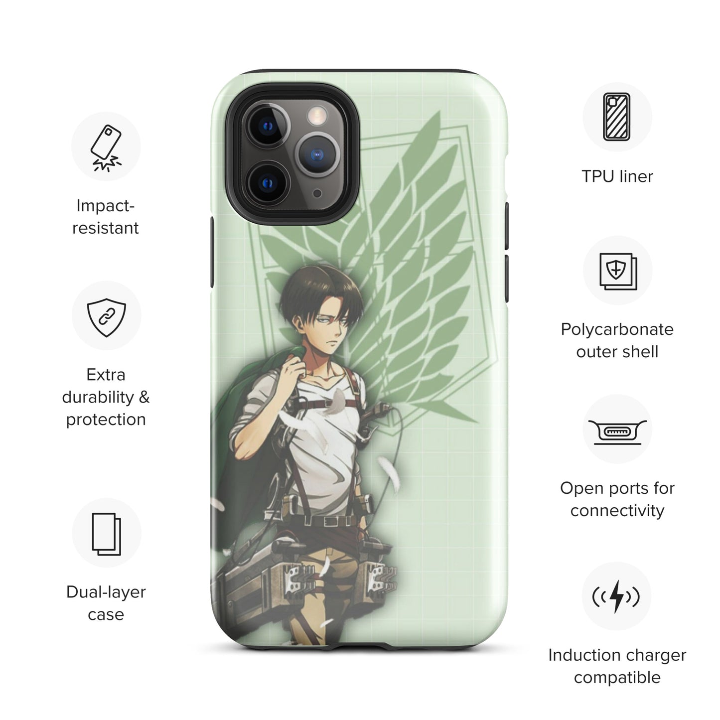 Coque d'iPhone® Levi Ackerman