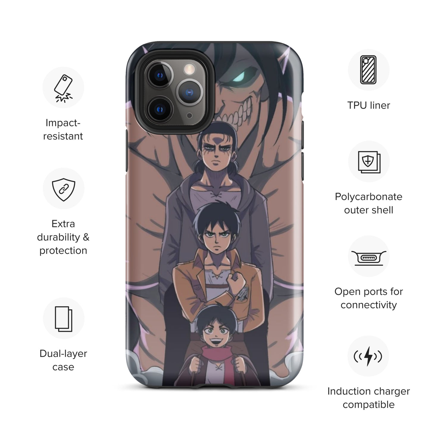 Coque d'iPhone® Eren Jaeger