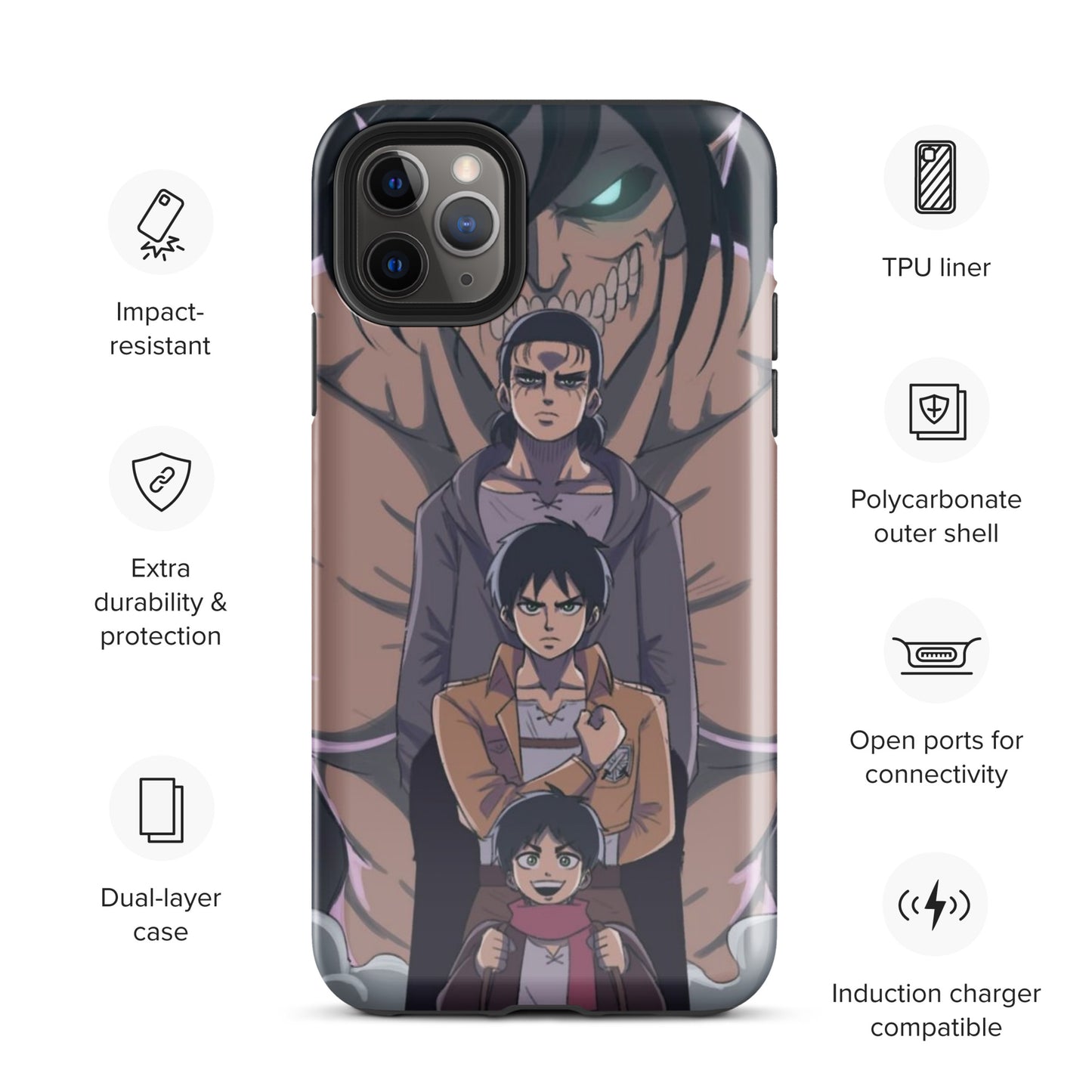 Coque d'iPhone® Eren Jaeger