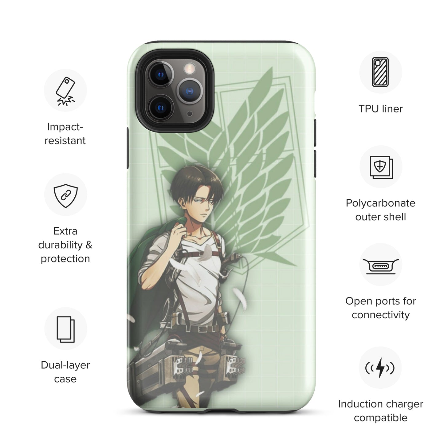 Coque d'iPhone® Levi Ackerman