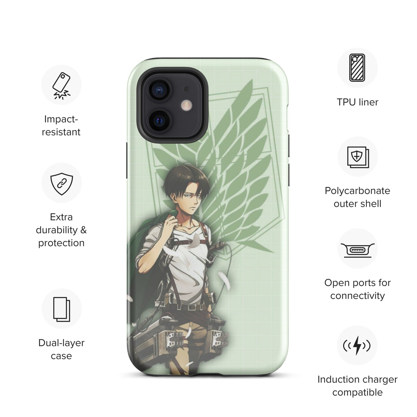 Coque d'iPhone® Levi Ackerman