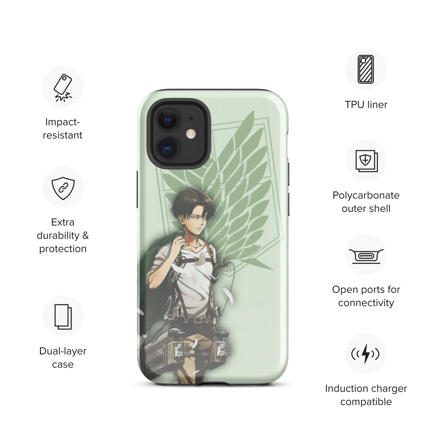 Coque d'iPhone® Levi Ackerman