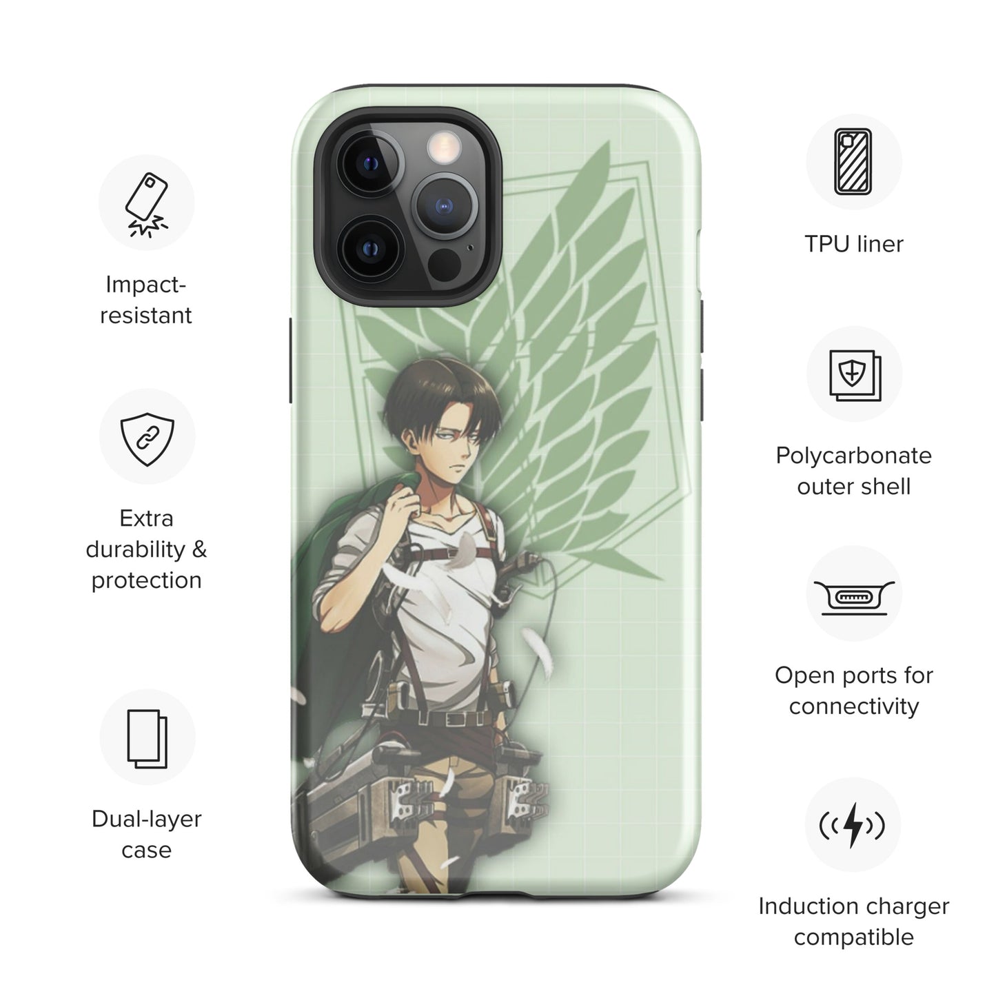 Coque d'iPhone® Levi Ackerman