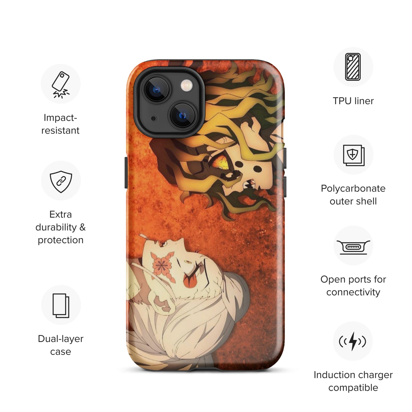 Coque d'iPhone® Demon slayer