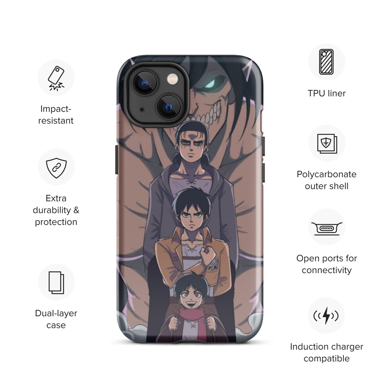 Coque d'iPhone® Eren Jaeger