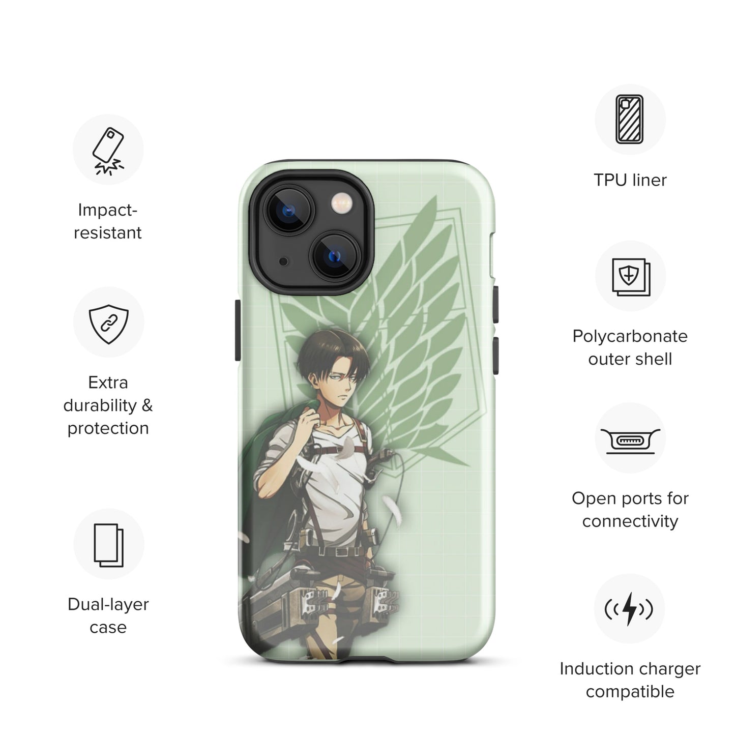 Coque d'iPhone® Levi Ackerman