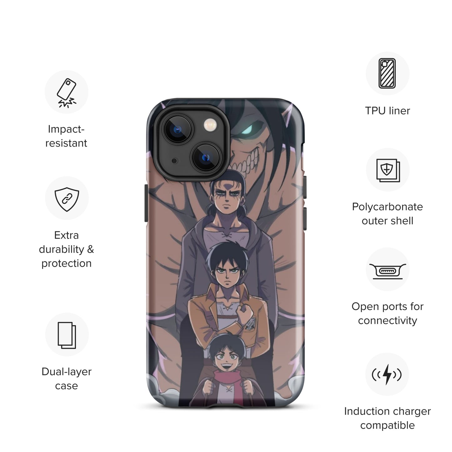 Coque d'iPhone® Eren Jaeger