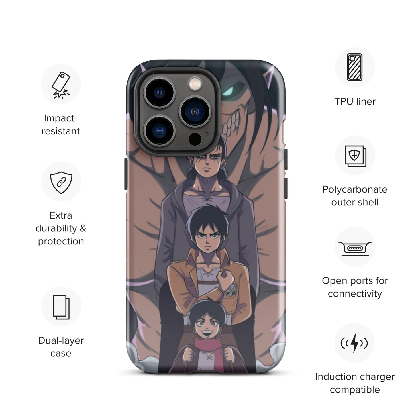 Coque d'iPhone® Eren Jaeger