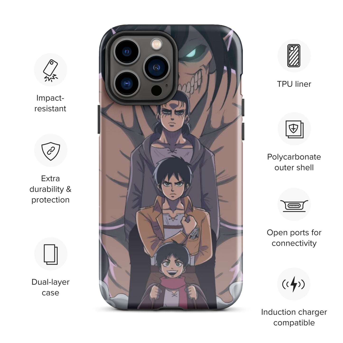 Coque d'iPhone® Eren Jaeger