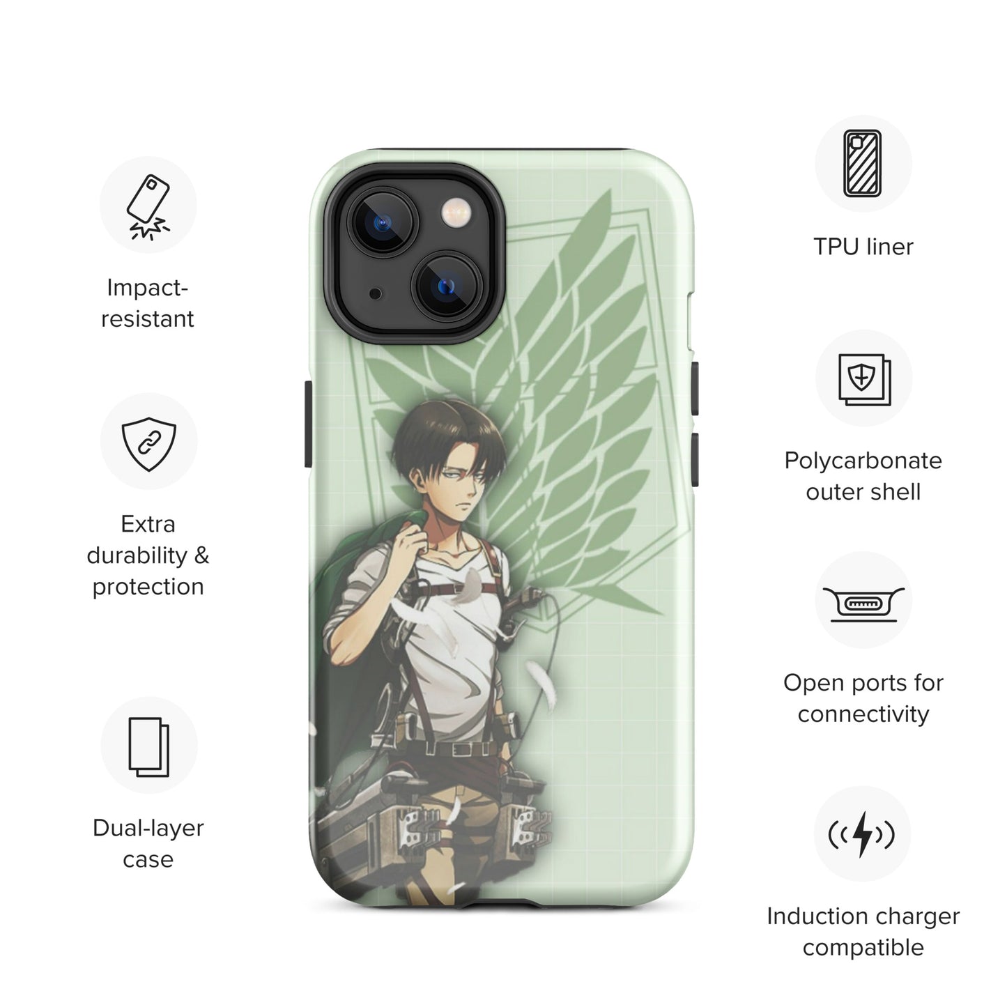 Coque d'iPhone® Levi Ackerman