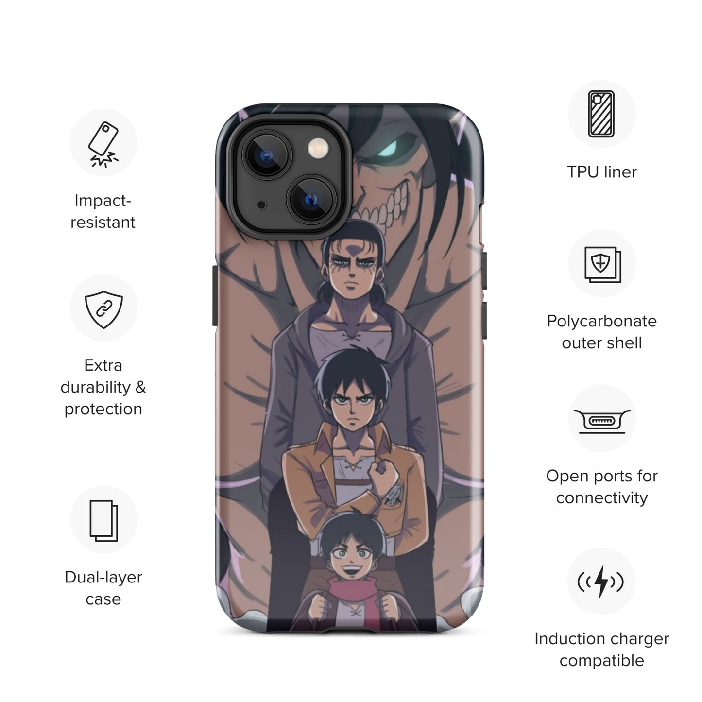 Coque d'iPhone® Eren Jaeger