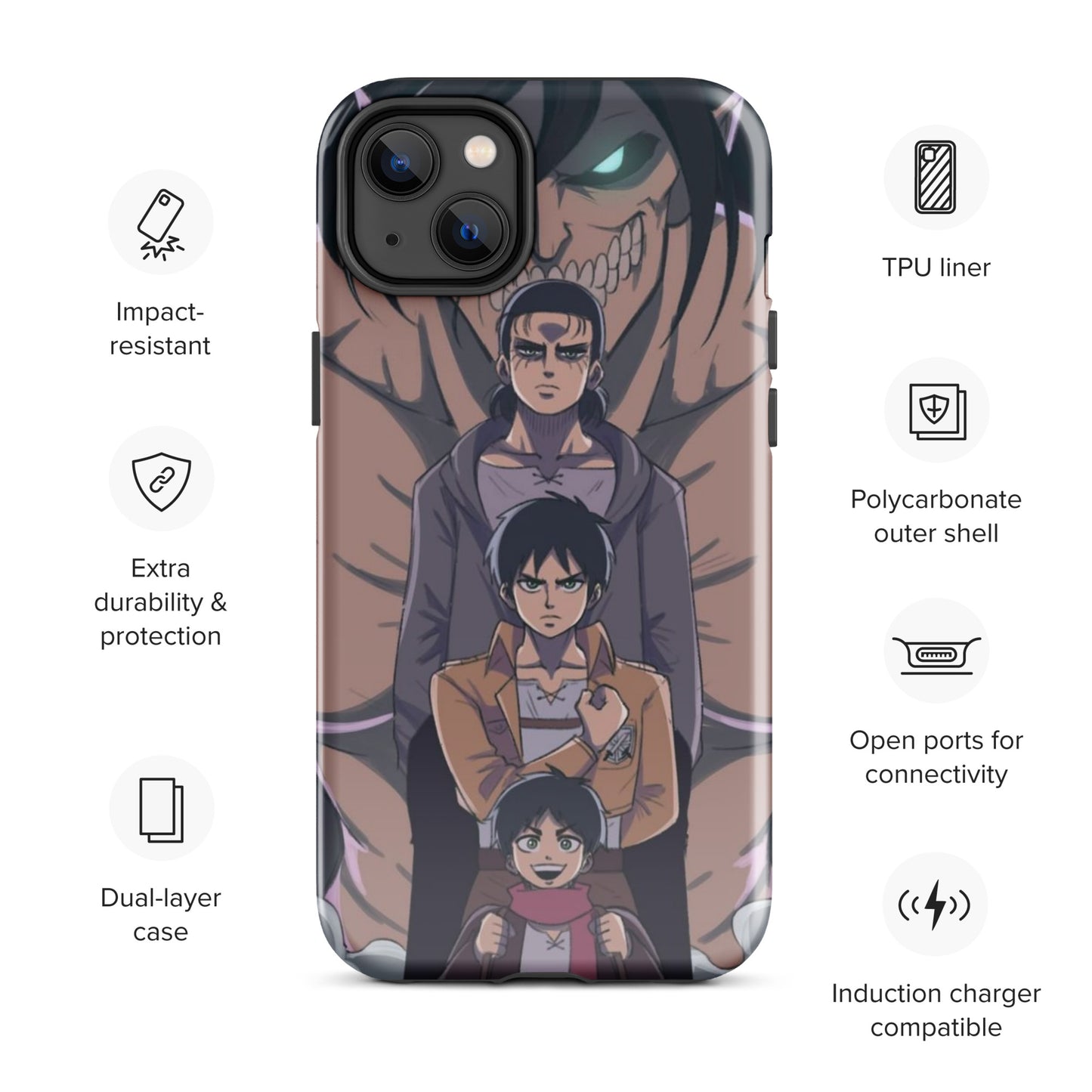 Coque d'iPhone® Eren Jaeger