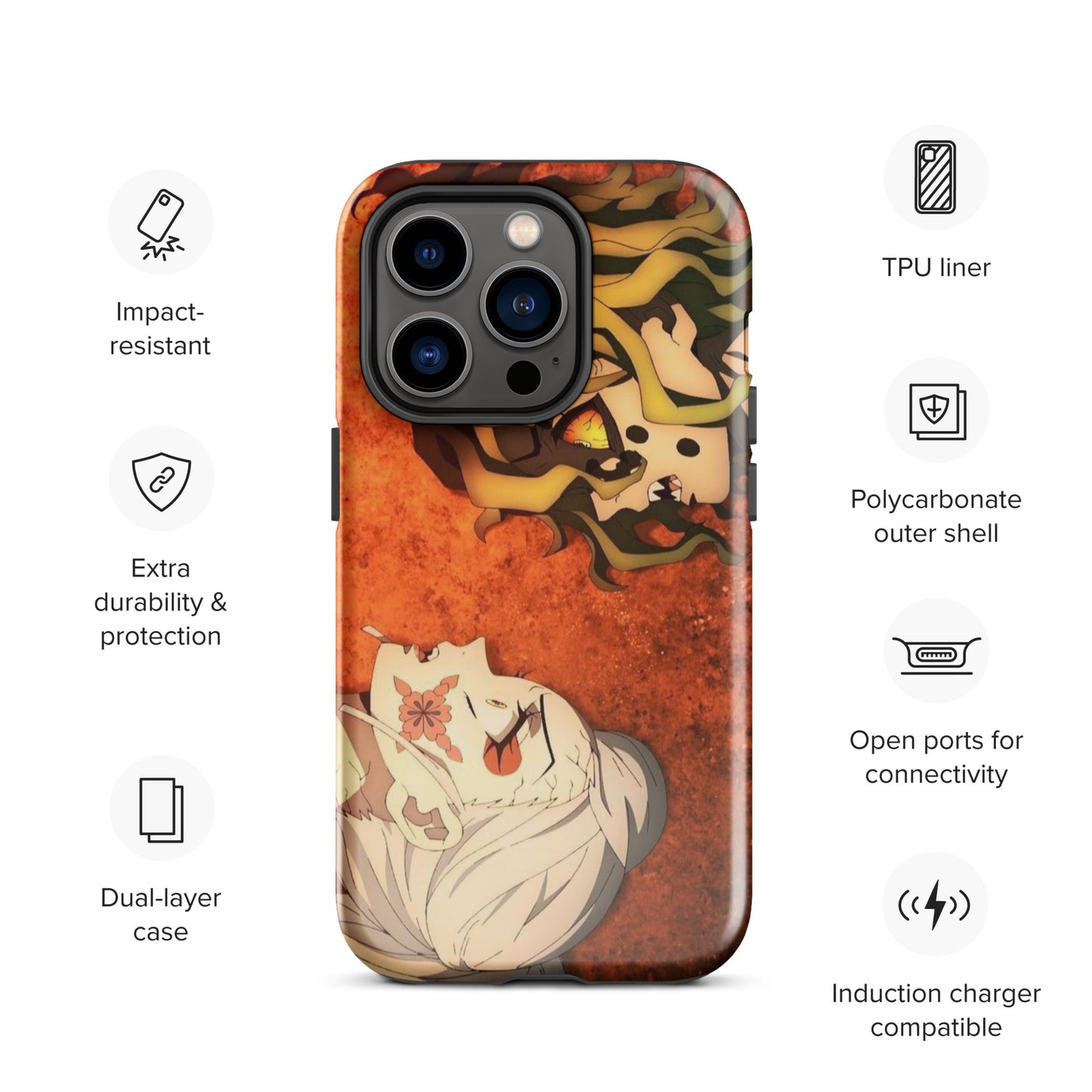 Coque d'iPhone® Demon slayer