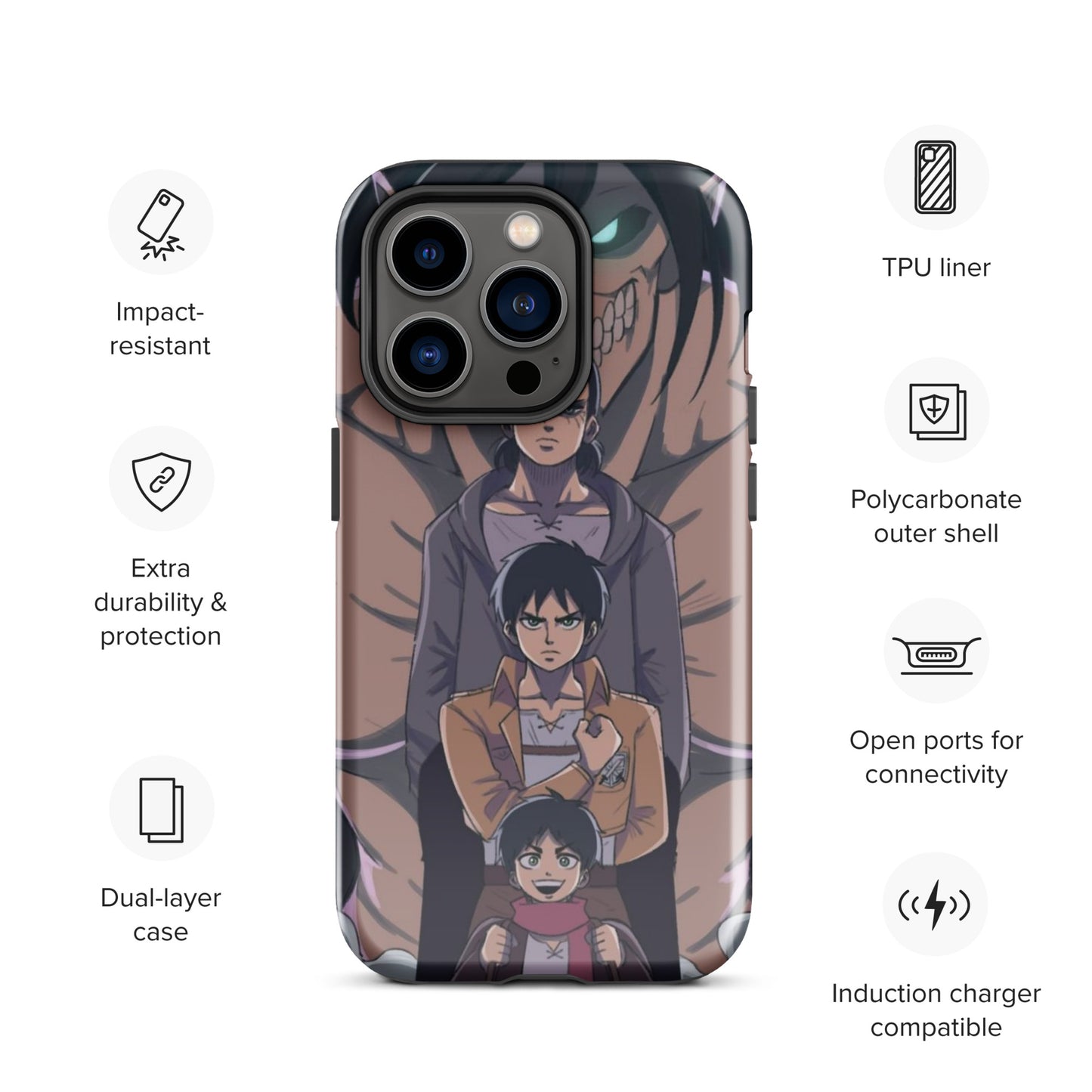 Coque d'iPhone® Eren Jaeger