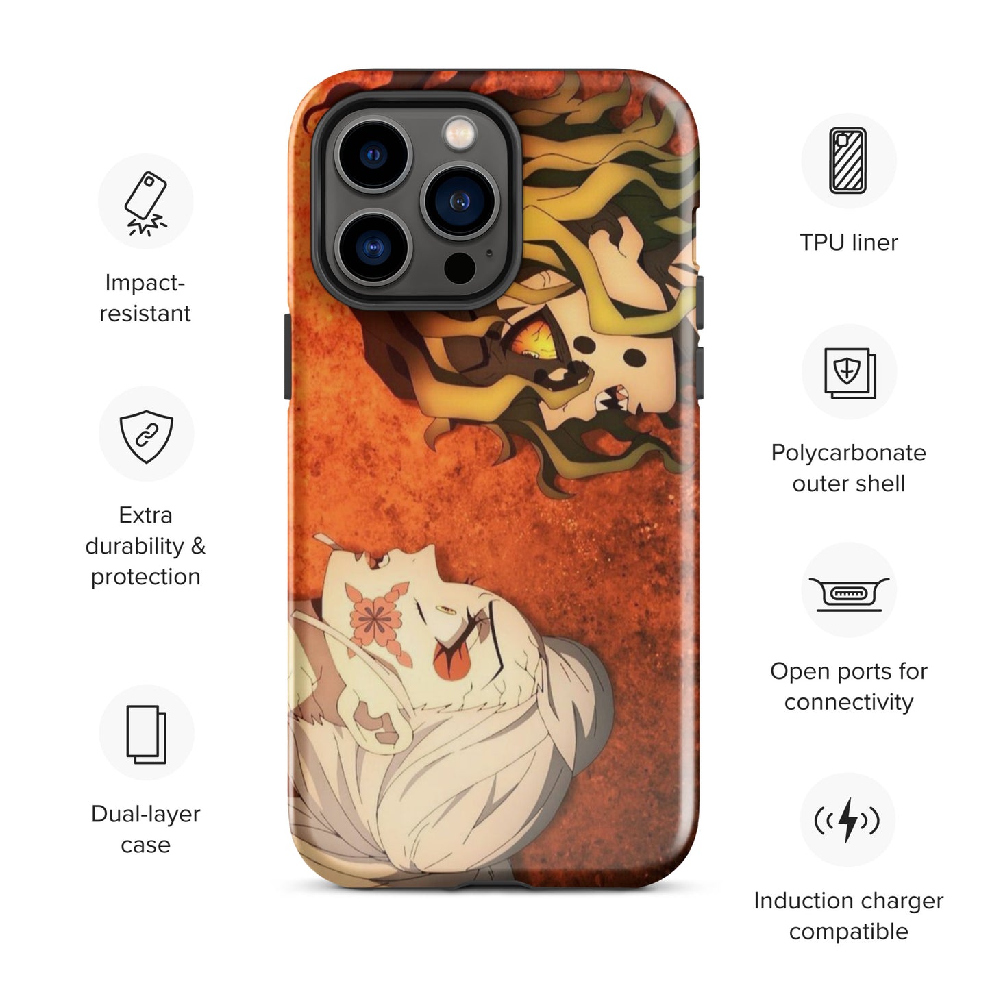 Coque d'iPhone® Demon slayer