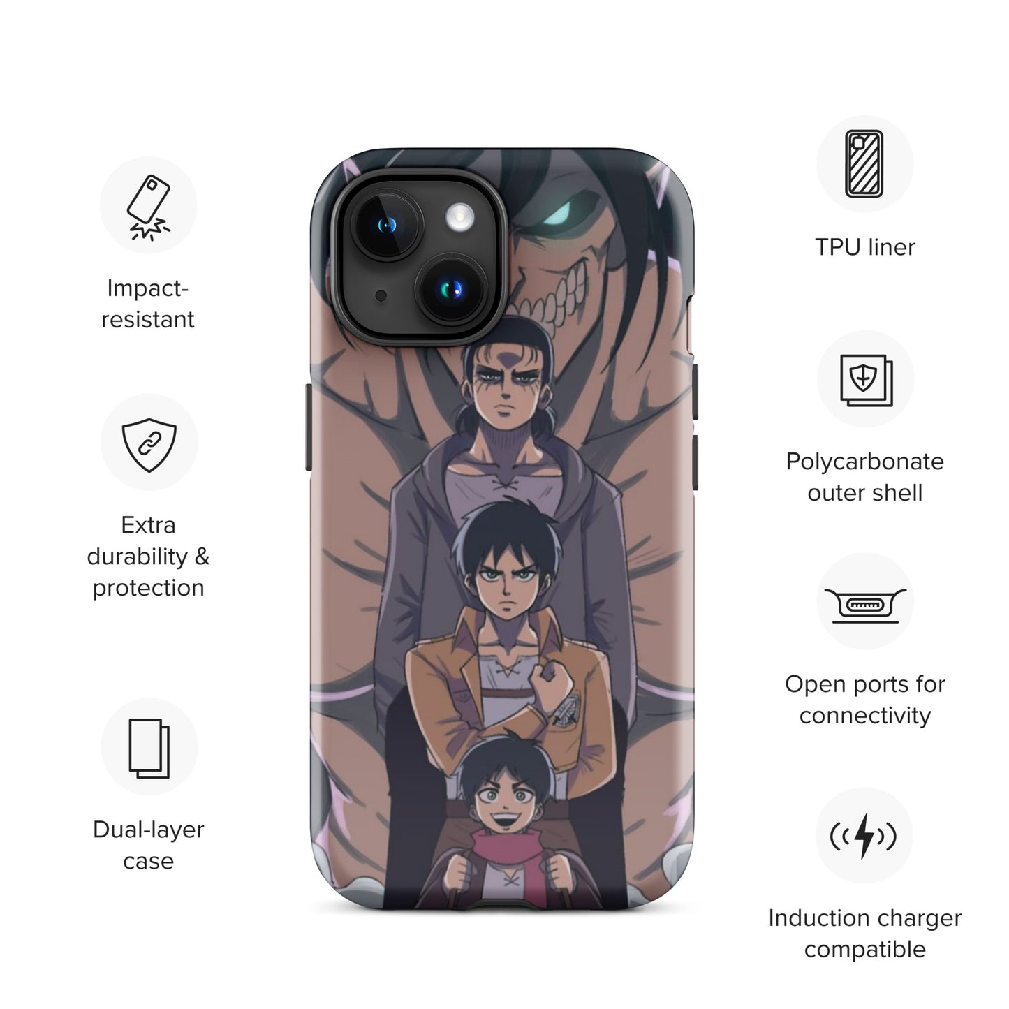 Coque d'iPhone® Eren Jaeger