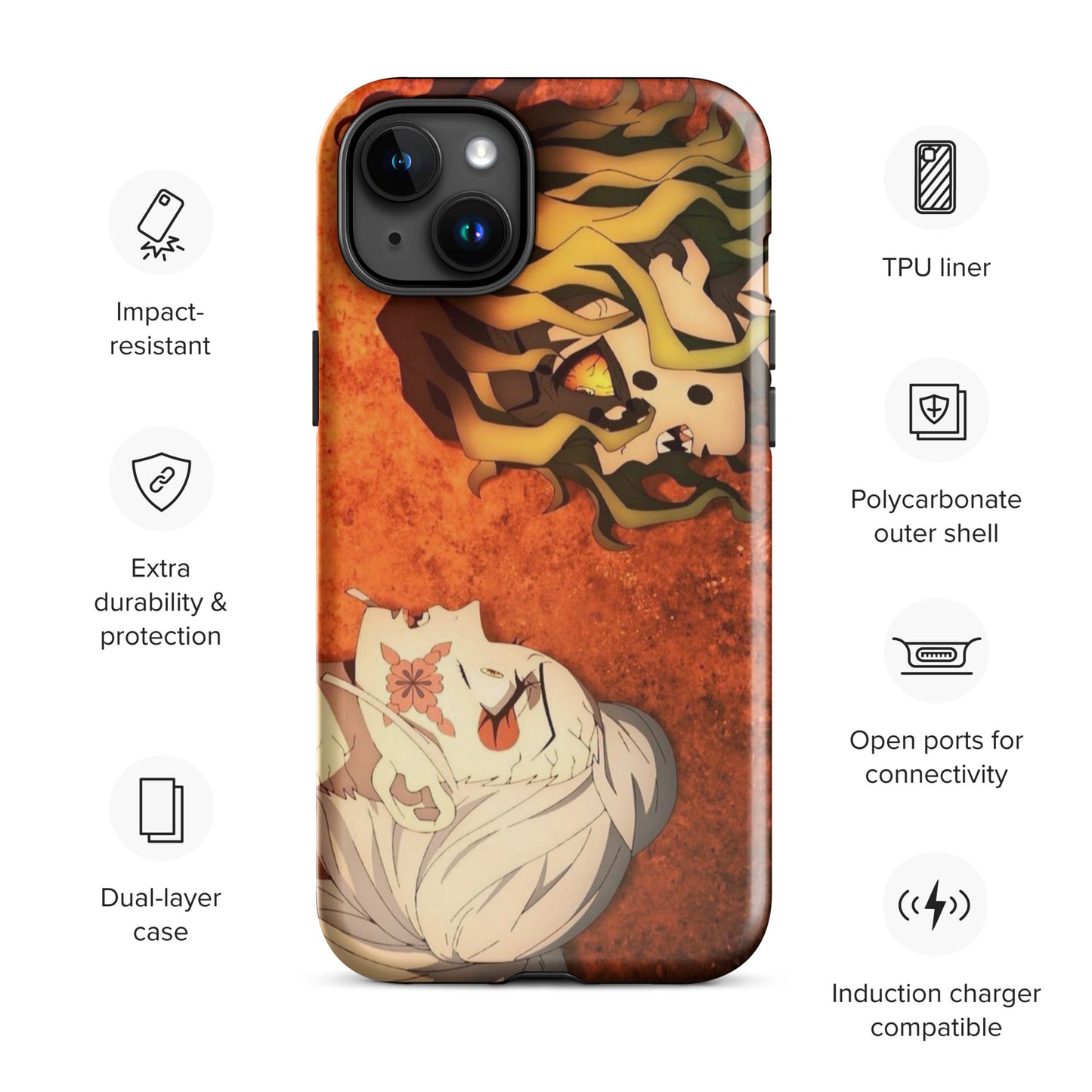 Coque d'iPhone® Demon slayer