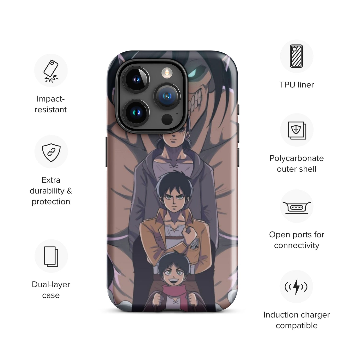 Coque d'iPhone® Eren Jaeger