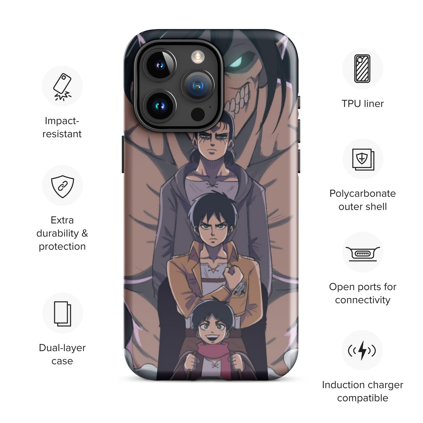 Coque d'iPhone® Eren Jaeger