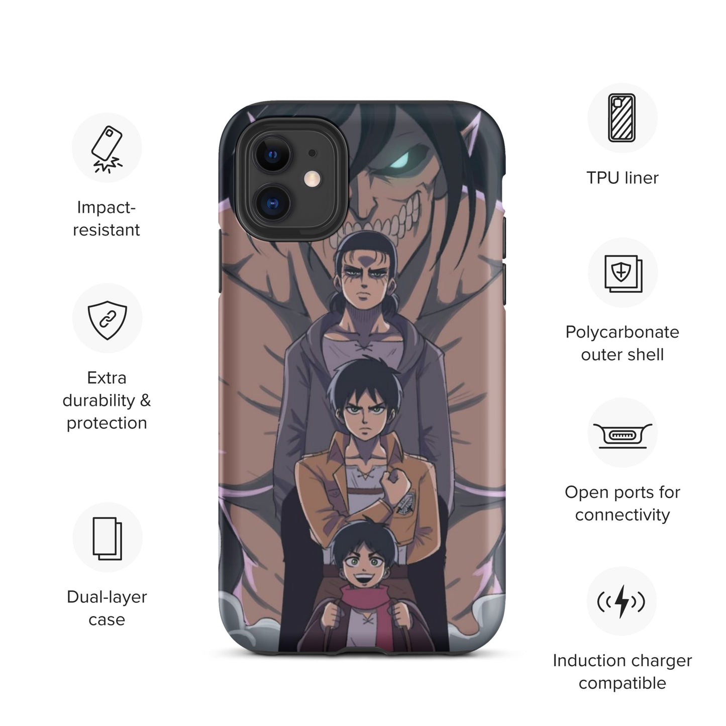 Coque d'iPhone® Eren Jaeger