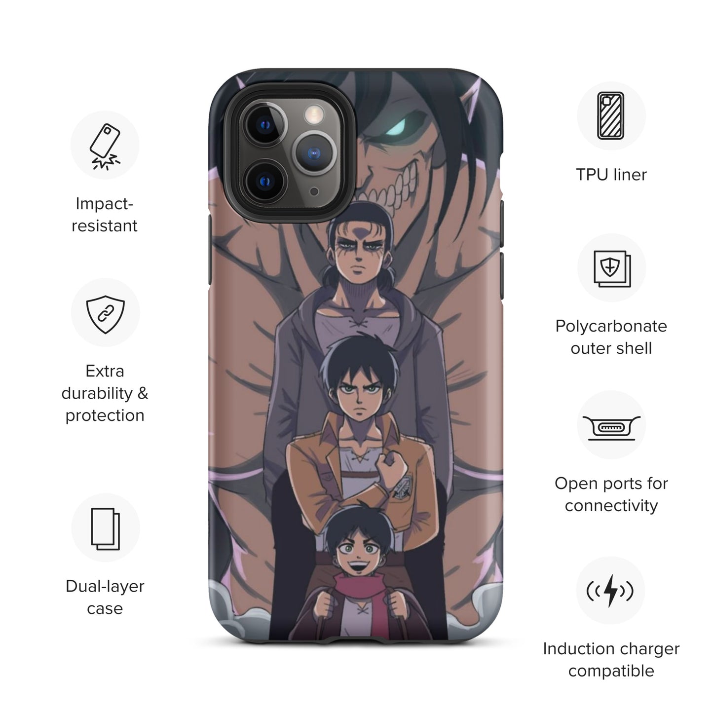 Coque d'iPhone® Eren Jaeger