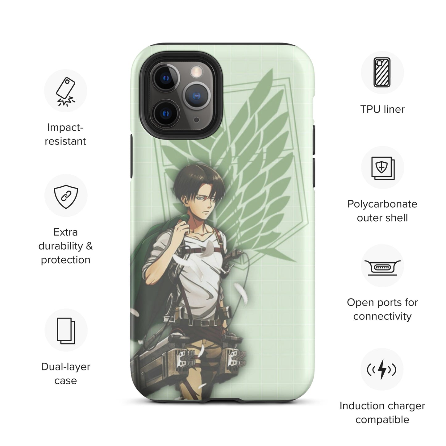 Coque d'iPhone® Levi Ackerman