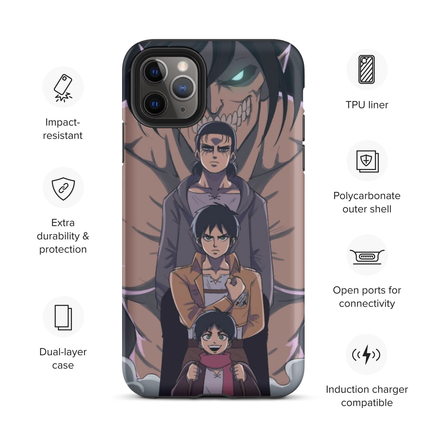 Coque d'iPhone® Eren Jaeger