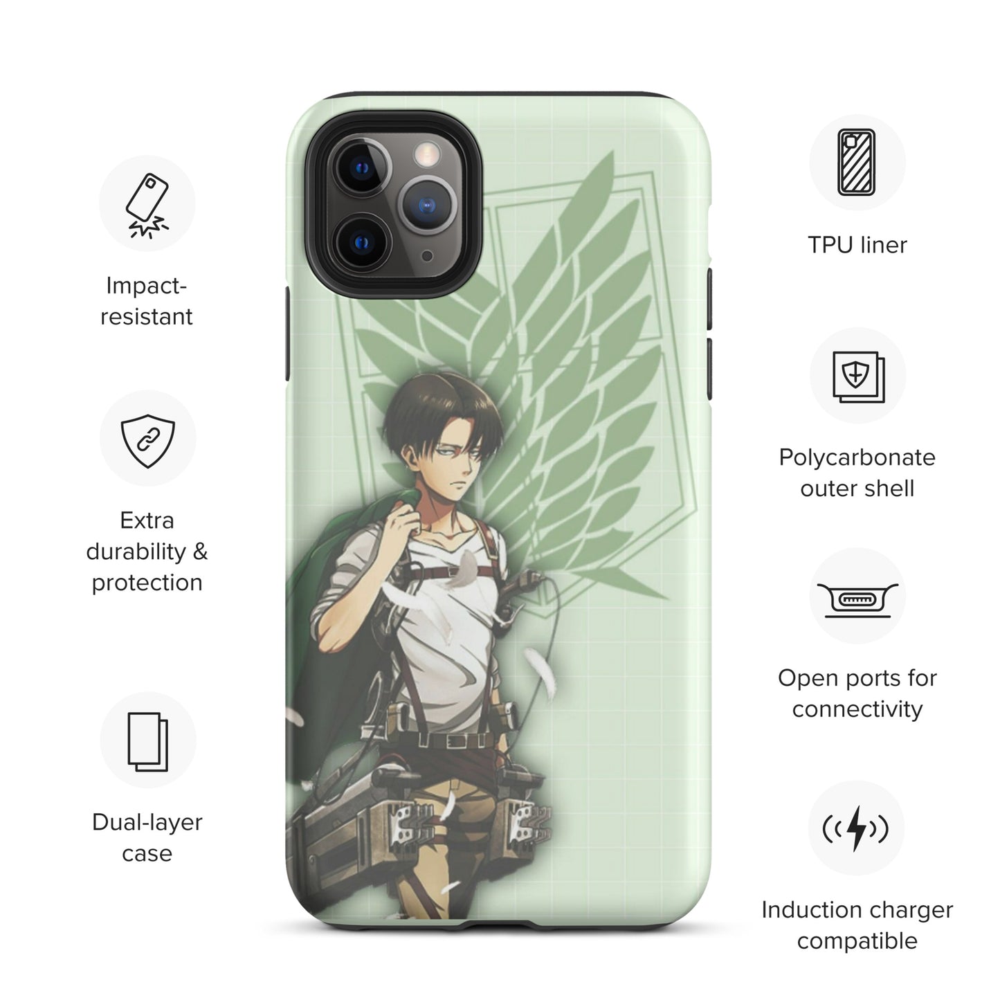 Coque d'iPhone® Levi Ackerman