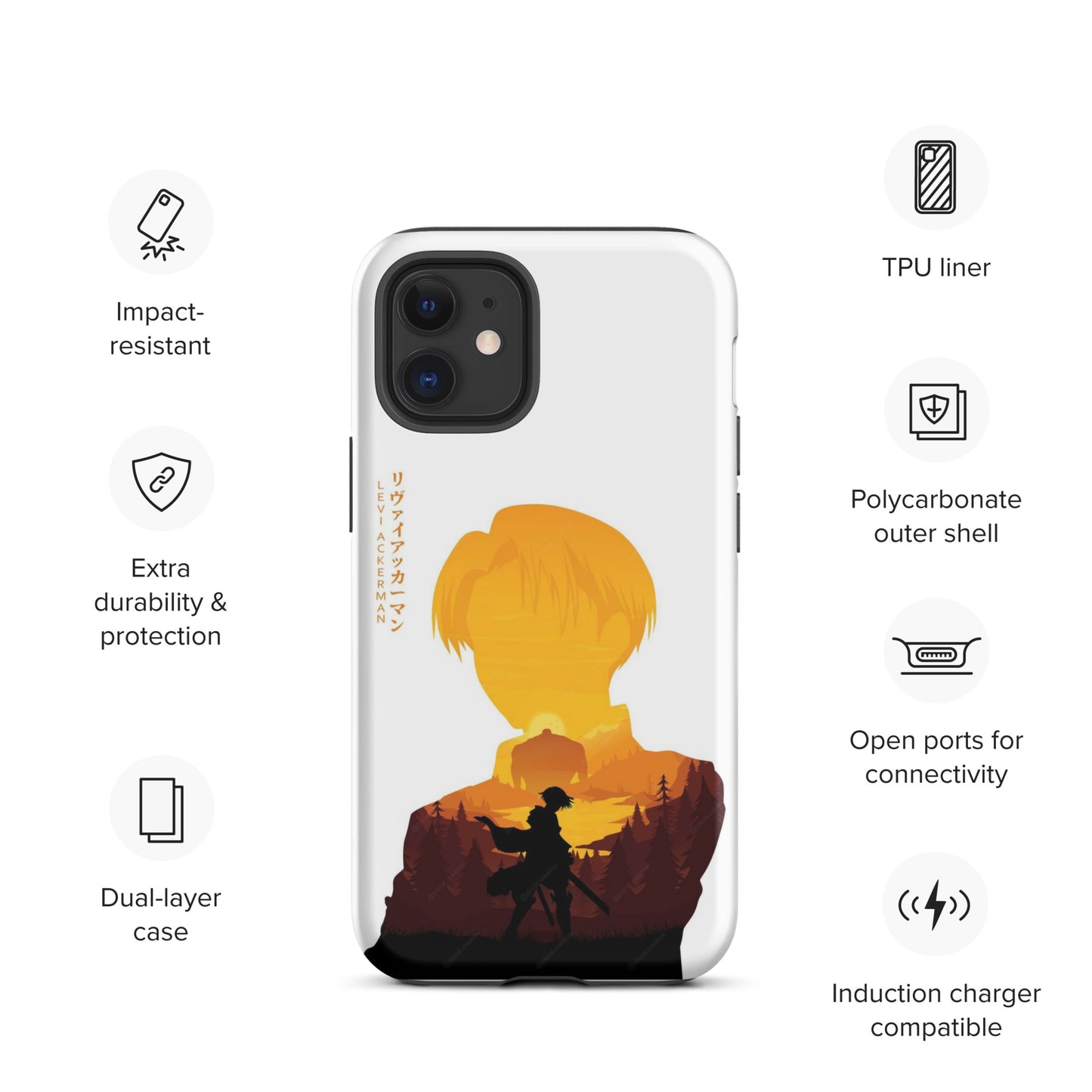 Coque d'iPhone® Levi Ackerman