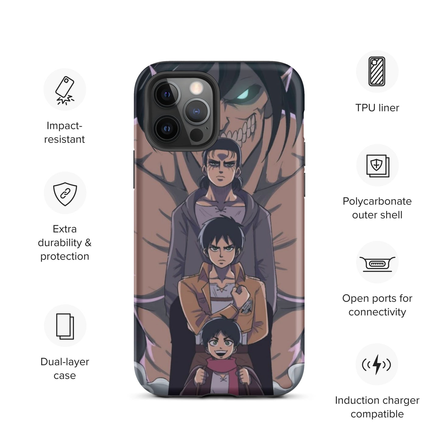 Coque d'iPhone® Eren Jaeger